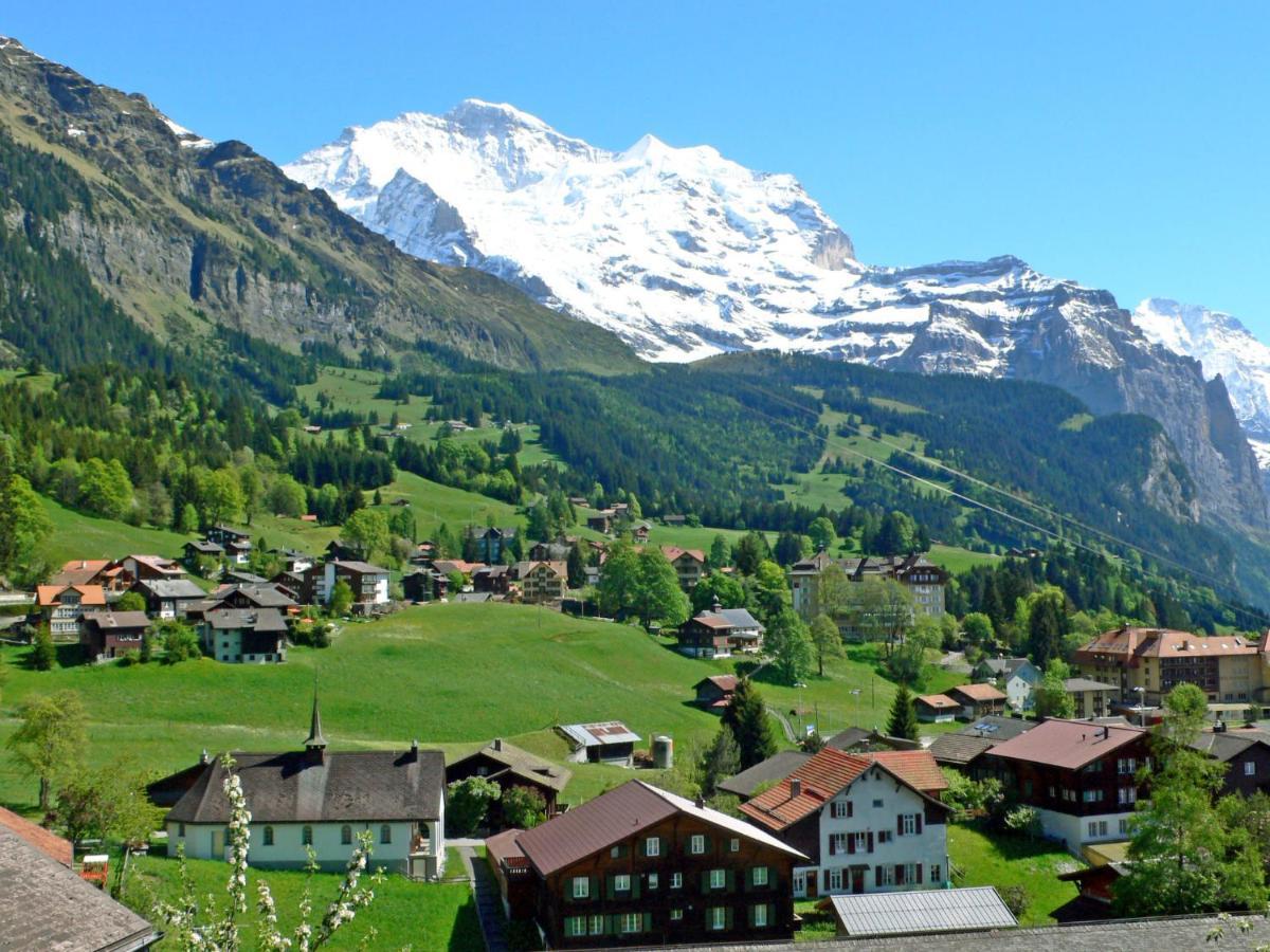 Apartment Panoramapark Soleil Haus D Apt 3 By Interhome Wengen Zewnętrze zdjęcie